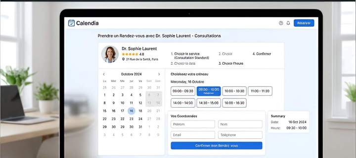 Prise de rendez-vous en ligne, Corte